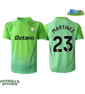 Aston Villa Emiliano Martinez #23 Målvakt Bortatröja 2025-26 Kortärmad